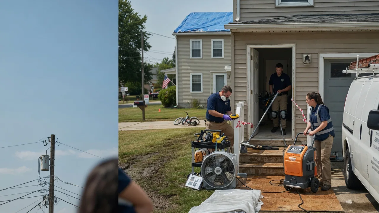 Water Damage Repair in Rushville, IN near me
